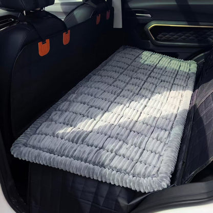 Velmura CozyRide™ | Plush Dog Car Seat Cushion