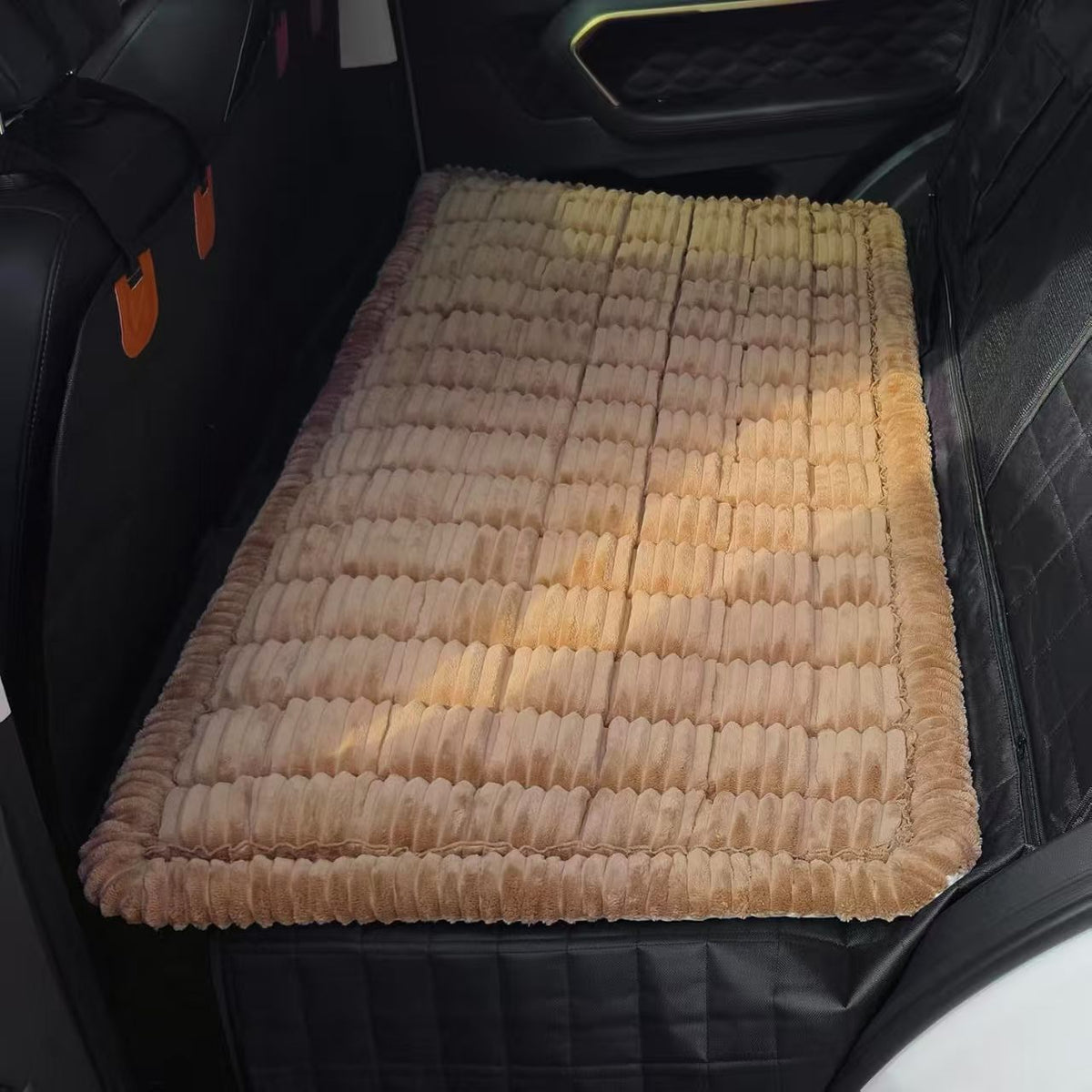 Velmura CozyRide™ | Plush Dog Car Seat Cushion