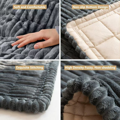 Velmura CozyRide™ | Plush Dog Car Seat Cushion